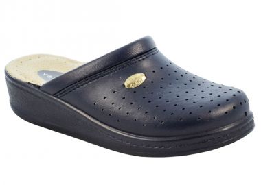 Γυναικεία Ανατομικά Σαμπό | Δερμάτινα | Υφαντίδης | 471350 | Μπλε - Υφαντίδης - 